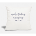 Make Today Amazing Natural White Pillow